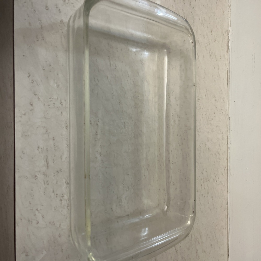 Vintage Pyrex 231 BB-20 Clear Glass 10 x 6 x 1-3/4 Oven Baking Dish USA